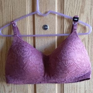 Torrid, 40DD wire-free lace everyday bra